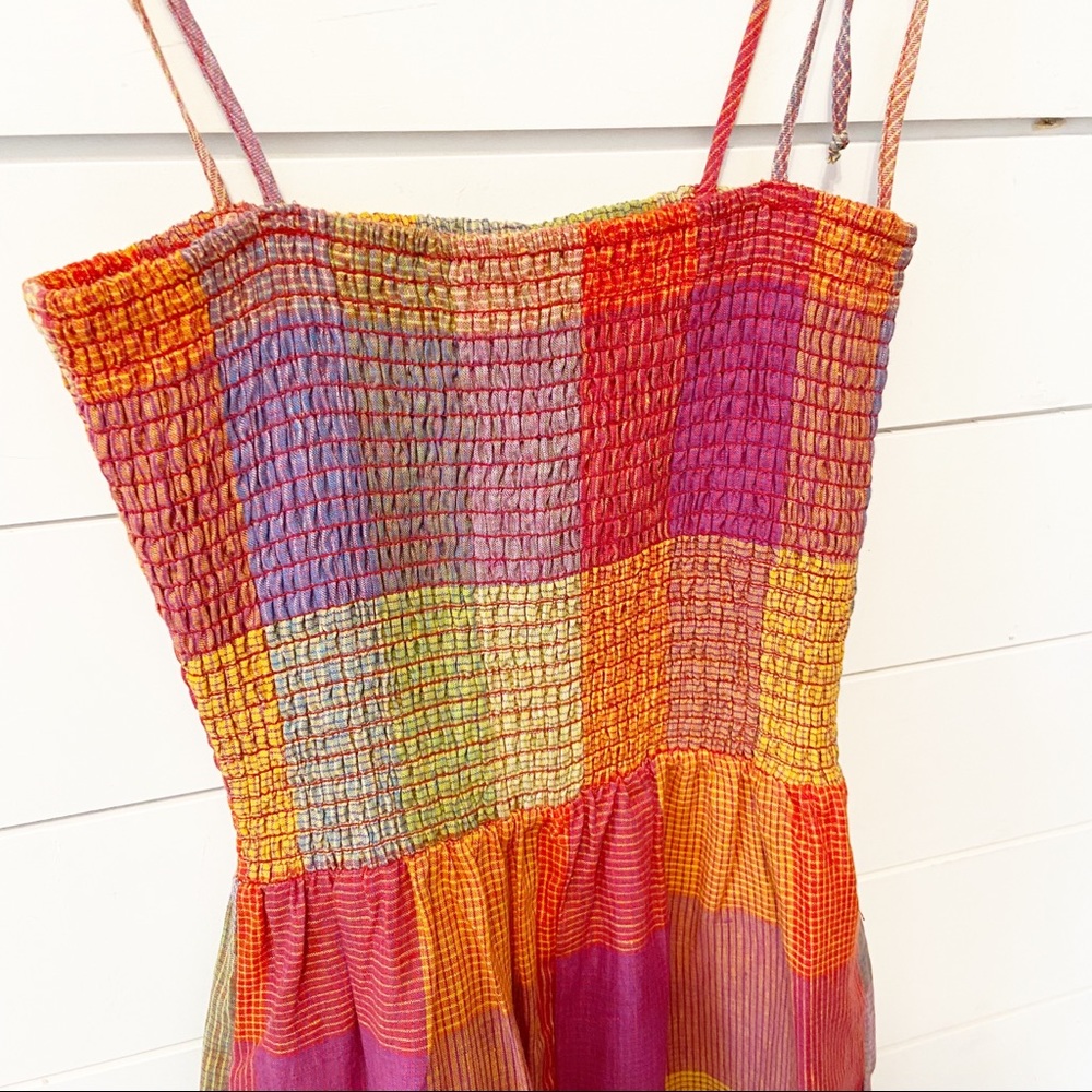 Anthropologie Multicolor Plaid Jumpsuit - Picture 8 of 15
